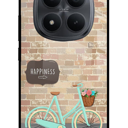 Happiness Artwork Redmi Note 15 Pro+ 5G Glass Case Back Cover by Casekaro