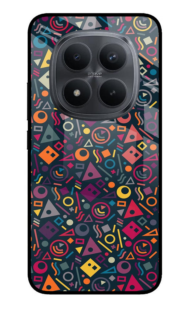 Geometric Abstract Redmi Note 15 Pro+ 5G Glass Case Back Cover by Casekaro