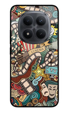 Cinema Abstract Redmi Note 15 Pro+ 5G Glass Case Back Cover by Casekaro