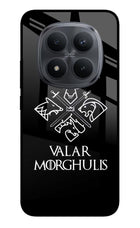 Valar Morghulis | Game Of Thrones Redmi Note 15 Pro+ 5G Glass Case Back Cover by Casekaro