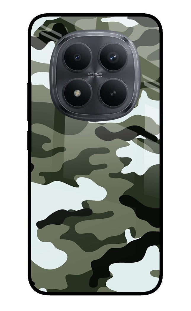 Camouflage Redmi Note 15 Pro+ 5G Glass Case Back Cover by Casekaro