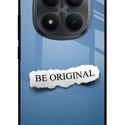 Be Original Redmi Note 15 Pro+ 5G Glass Case Back Cover by Casekaro