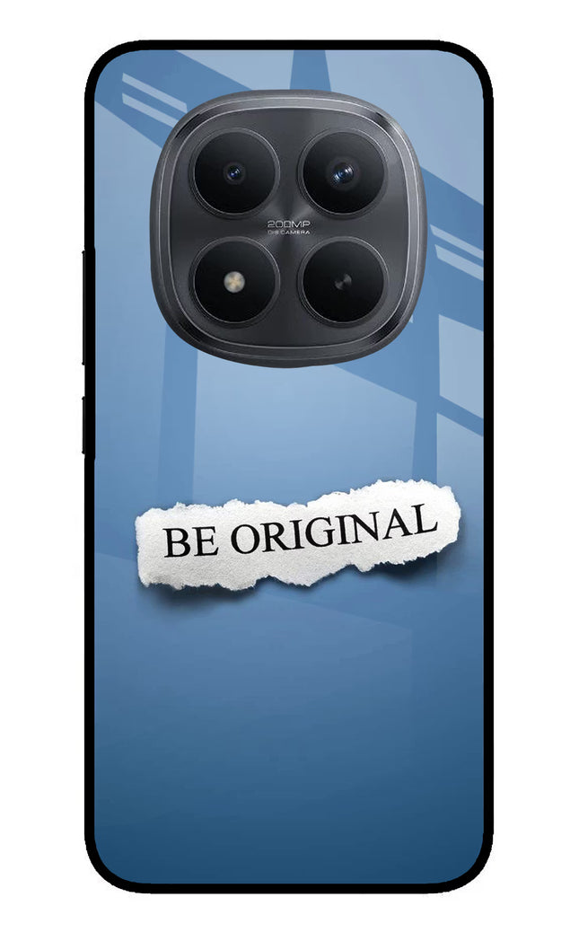 Be Original Redmi Note 15 Pro+ 5G Glass Case Back Cover by Casekaro