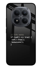 Life Motto Code Redmi Note 15 Pro+ 5G Glass Case Back Cover by Casekaro
