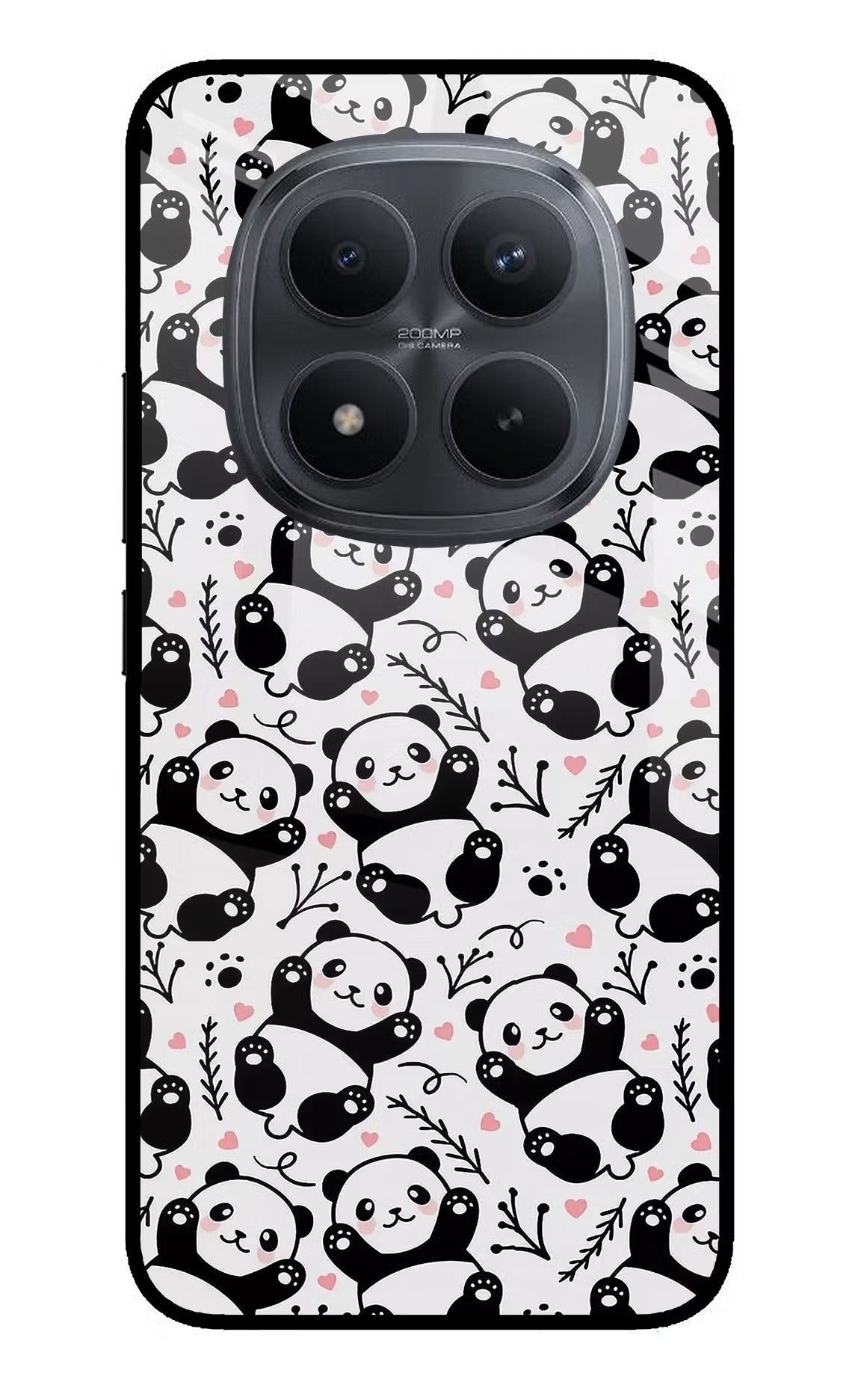 Cute Panda Redmi Note 15 Pro+ 5G Glass Case