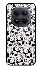 Cute Panda Redmi Note 15 Pro+ 5G Glass Case Back Cover by Casekaro