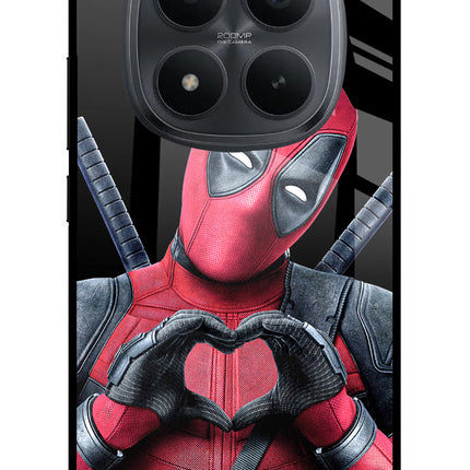 Deadpool Redmi Note 15 Pro+ 5G Glass Case Back Cover by Casekaro