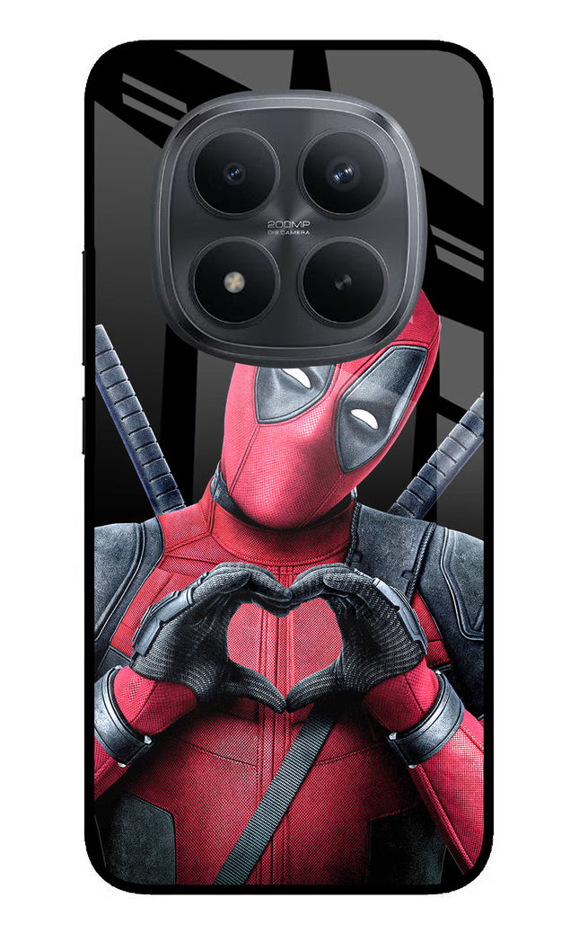Deadpool Redmi Note 15 Pro+ 5G Glass Case Back Cover by Casekaro