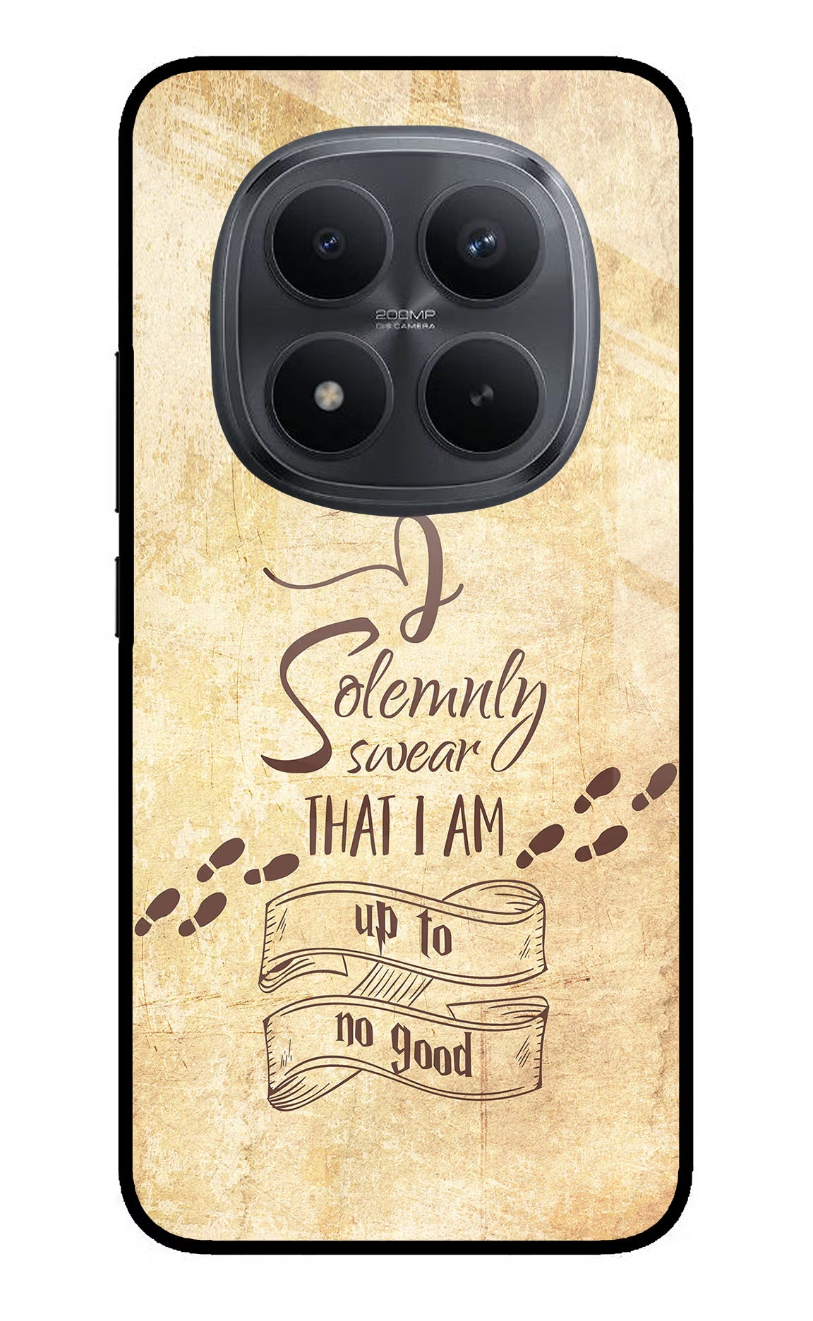 I Solemnly swear that i up to no good Redmi Note 15 Pro+ 5G Glass Case