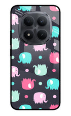 Elephants Redmi Note 15 Pro+ 5G Glass Case Back Cover by Casekaro