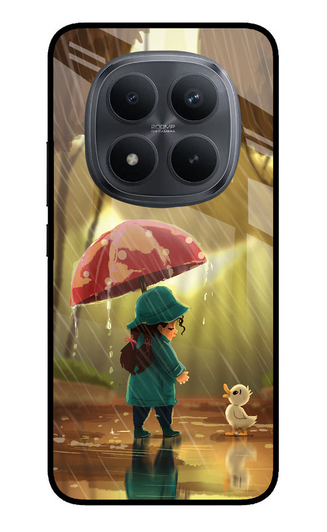 Rainy Day Redmi Note 15 Pro+ 5G Glass Case Back Cover by Casekaro