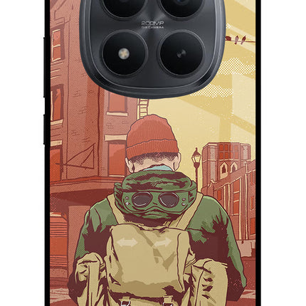 Adventurous Redmi Note 15 Pro+ 5G Glass Case Back Cover by Casekaro