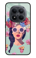 Pretty Girl Redmi Note 15 Pro+ 5G Glass Case Back Cover by Casekaro