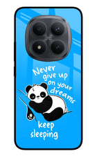 Keep Sleeping Redmi Note 15 Pro+ 5G Glass Case Back Cover by Casekaro
