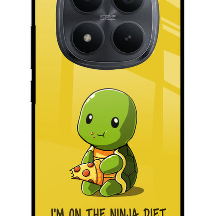 I'm on Ninja Diet Redmi Note 15 Pro+ 5G Glass Case Back Cover by Casekaro