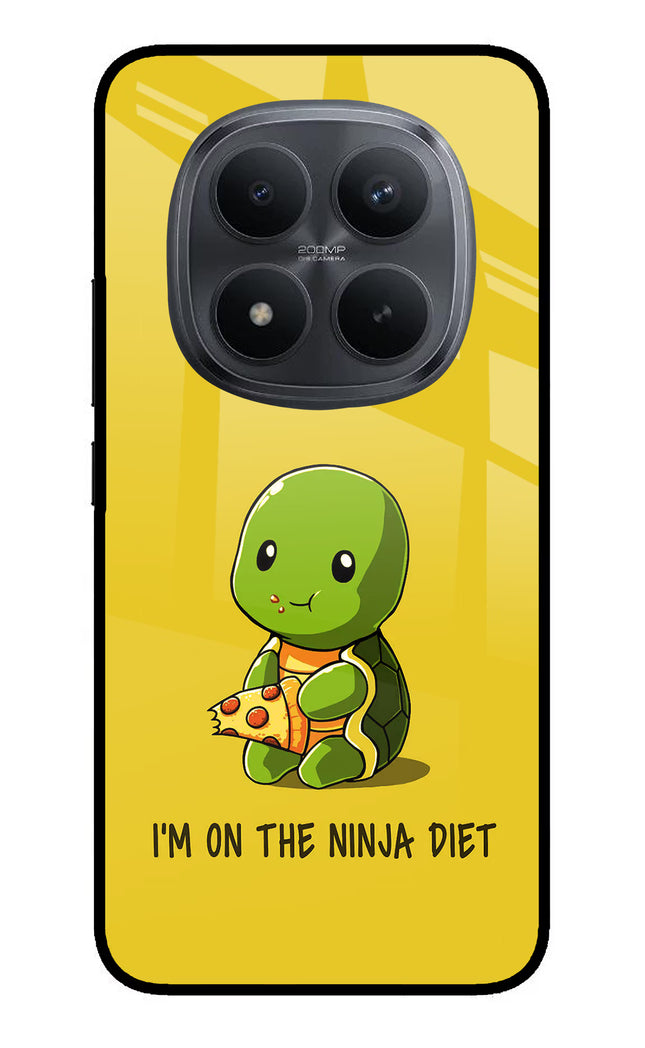 I'm on Ninja Diet Redmi Note 15 Pro+ 5G Glass Case Back Cover by Casekaro