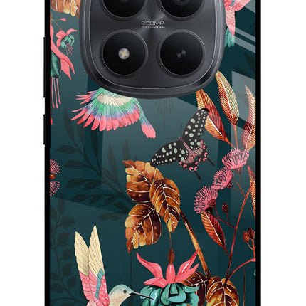 Birds Redmi Note 15 Pro+ 5G Glass Case Back Cover by Casekaro