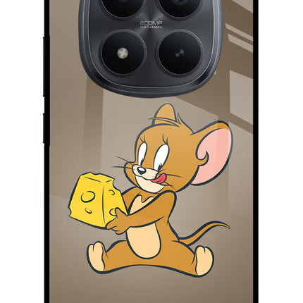 Jerry Redmi Note 15 Pro+ 5G Glass Case Back Cover by Casekaro