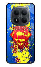 Superman logo Redmi Note 15 Pro+ 5G Glass Case Back Cover by Casekaro