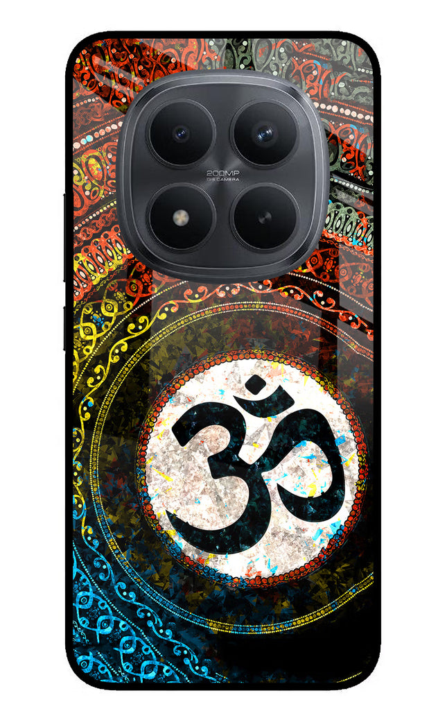 Om Cultural Redmi Note 15 Pro+ 5G Glass Case Back Cover by Casekaro