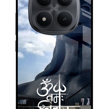 Om Namah Shivay Redmi Note 15 Pro+ 5G Glass Case Back Cover by Casekaro