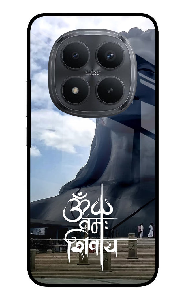Om Namah Shivay Redmi Note 15 Pro+ 5G Glass Case Back Cover by Casekaro