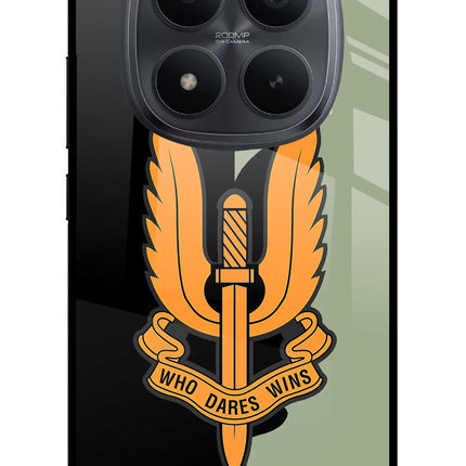 Balidan Logo Redmi Note 15 Pro+ 5G Glass Case Back Cover by Casekaro