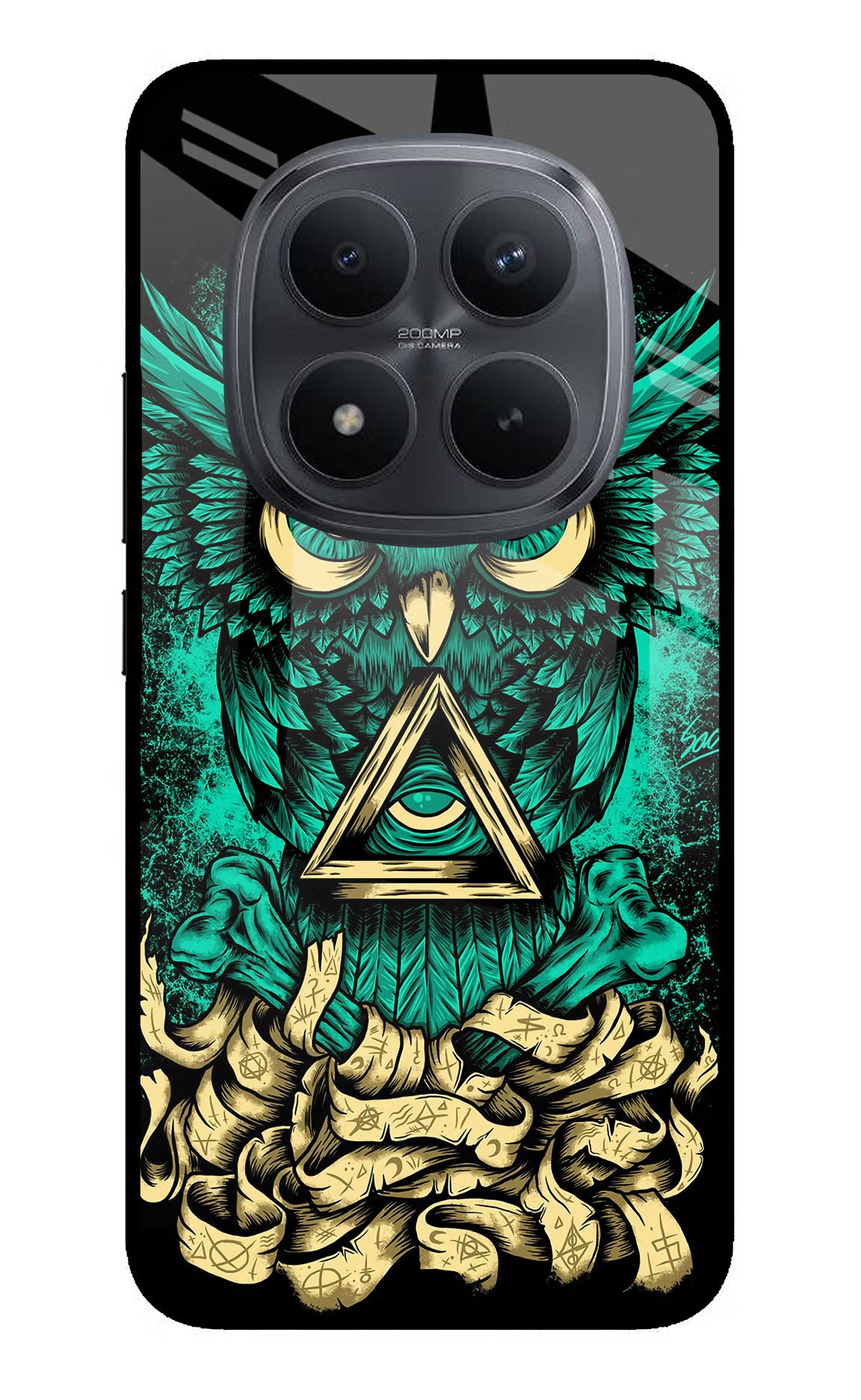 Green Owl Redmi Note 15 Pro+ 5G Glass Case