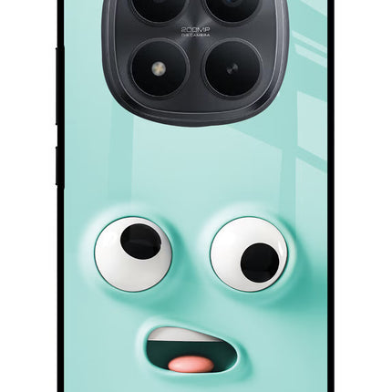 Funny Cartoon Redmi Note 15 Pro+ 5G Glass Case Back Cover by Casekaro