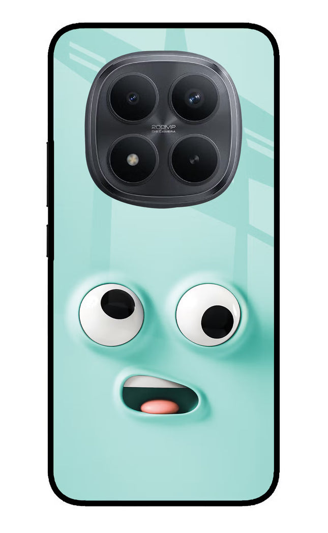 Funny Cartoon Redmi Note 15 Pro+ 5G Glass Case Back Cover by Casekaro