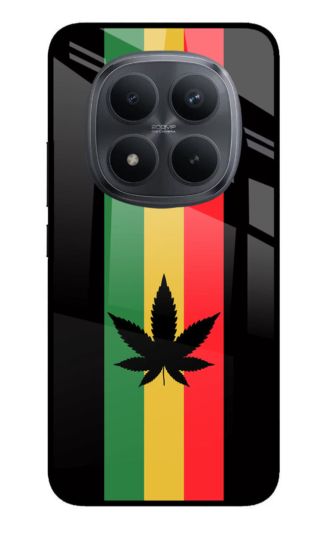 Weed Flag Redmi Note 15 Pro+ 5G Glass Case Back Cover by Casekaro