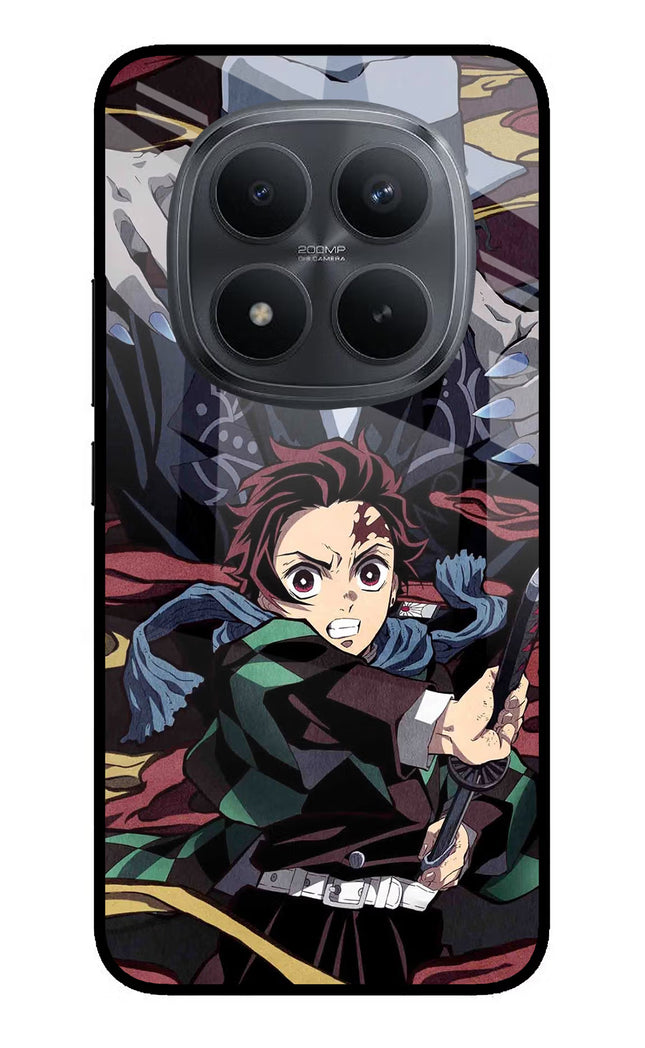 Demon Slayer Redmi Note 15 Pro+ 5G Glass Case Back Cover by Casekaro