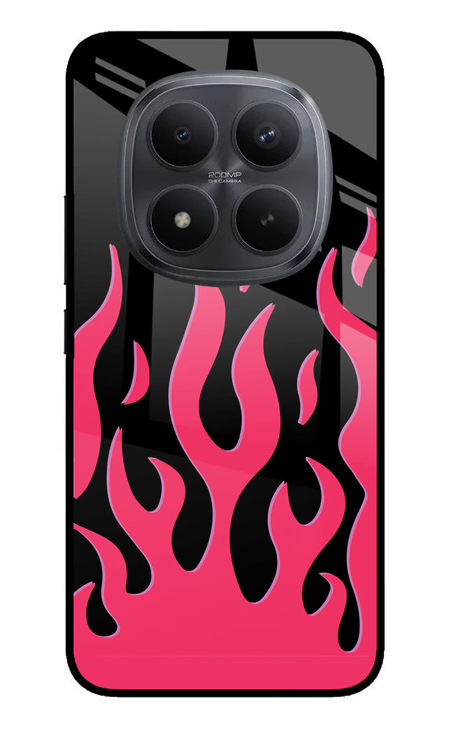 Fire Flames Redmi Note 15 Pro+ 5G Glass Case Back Cover by Casekaro