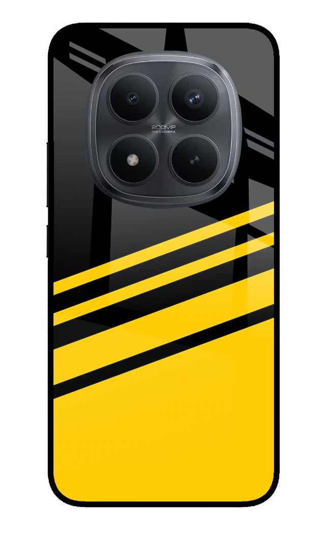 Yellow Shades Redmi Note 15 Pro+ 5G Glass Case Back Cover by Casekaro