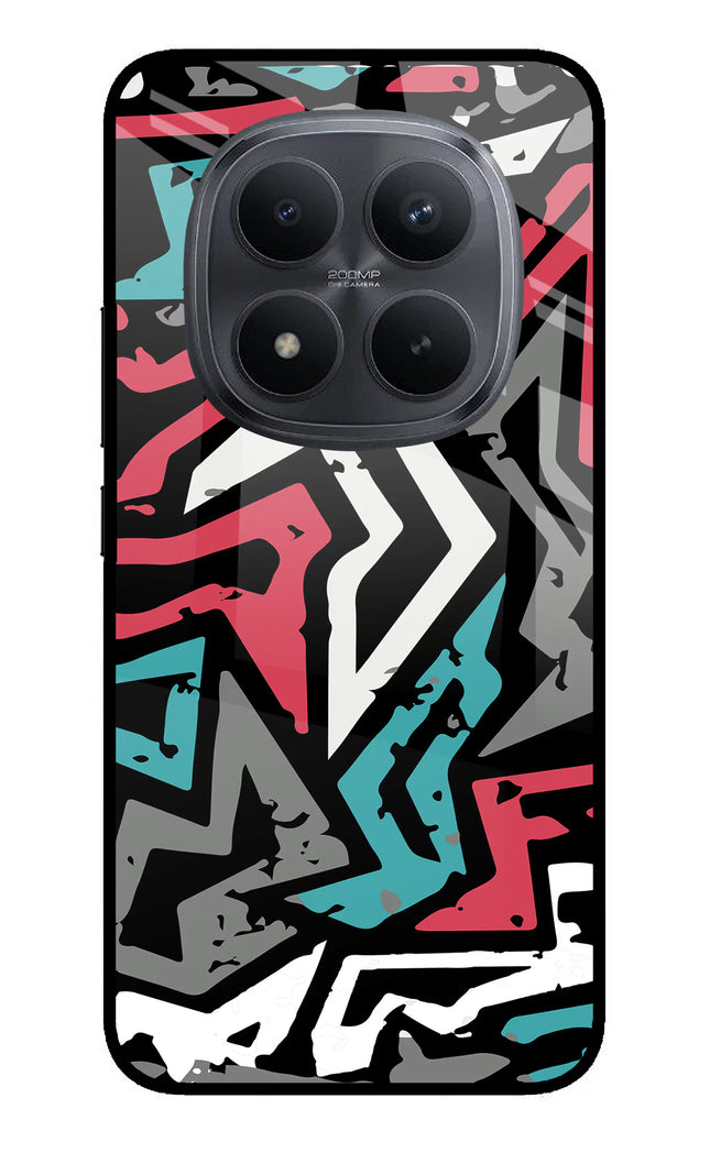 Geometric Graffiti Redmi Note 15 Pro+ 5G Glass Case Back Cover by Casekaro