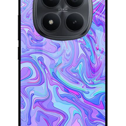 Glitter Redmi Note 15 Pro+ 5G Glass Case Back Cover by Casekaro