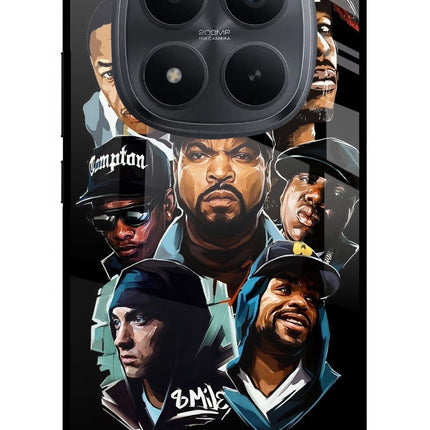 Rappers Redmi Note 15 Pro+ 5G Glass Case Back Cover by Casekaro