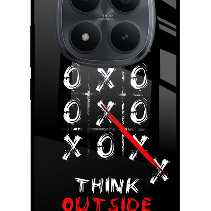 Think out of the BOX Redmi Note 15 Pro+ 5G Glass Case Back Cover by Casekaro
