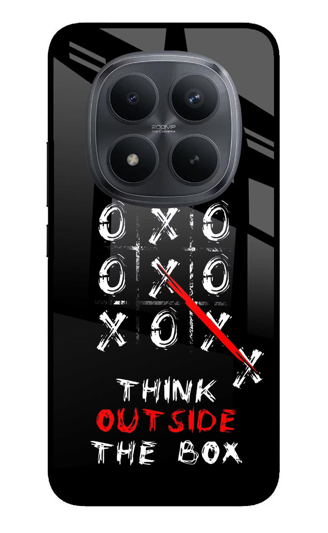 Think out of the BOX Redmi Note 15 Pro+ 5G Glass Case Back Cover by Casekaro