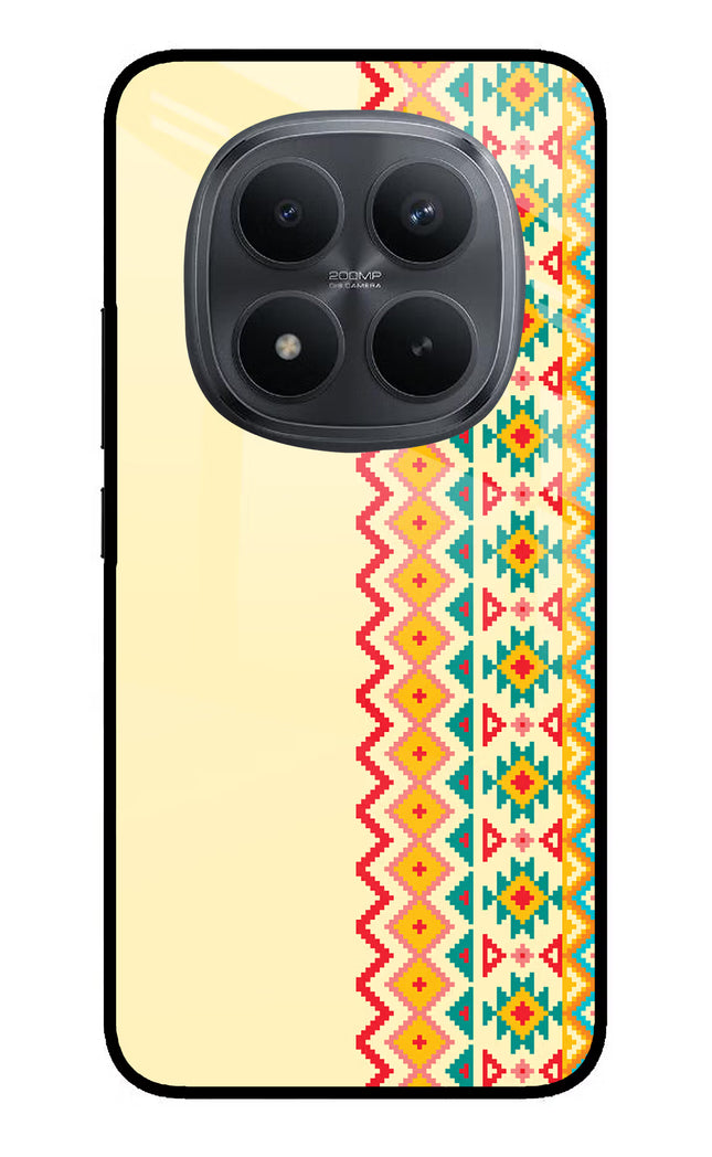 Ethnic Seamless Redmi Note 15 Pro+ 5G Glass Case Back Cover by Casekaro
