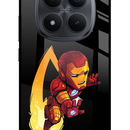 IronMan Redmi Note 15 Pro+ 5G Glass Case Back Cover by Casekaro