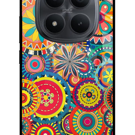 Gol Gol Art Redmi Note 15 Pro+ 5G Glass Case Back Cover by Casekaro