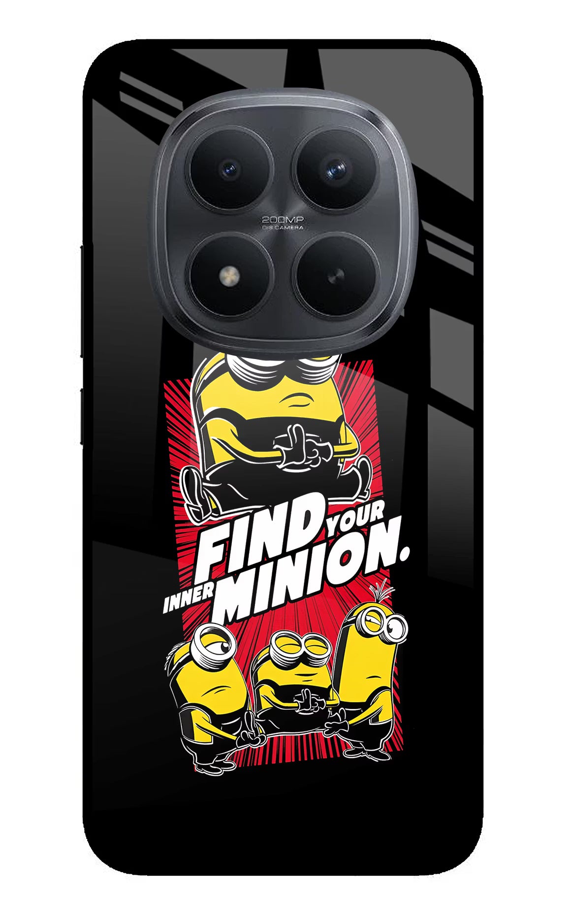 Find your inner Minion Redmi Note 15 Pro+ 5G Glass Case