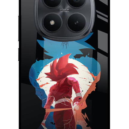 Goku Redmi Note 15 Pro+ 5G Glass Case Back Cover by Casekaro