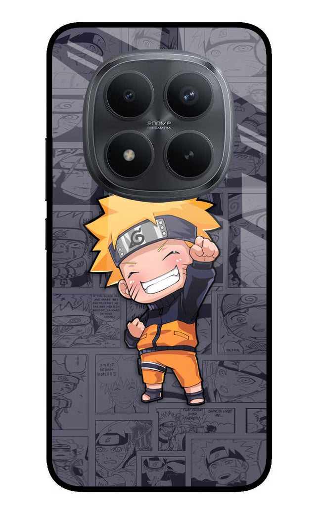 Chota Naruto Redmi Note 15 Pro+ 5G Glass Case Back Cover by Casekaro