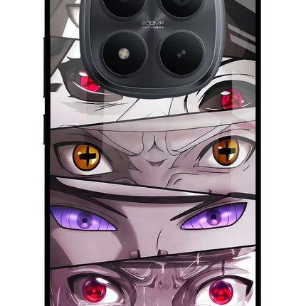 Naruto Anime Redmi Note 15 Pro+ 5G Glass Case Back Cover by Casekaro