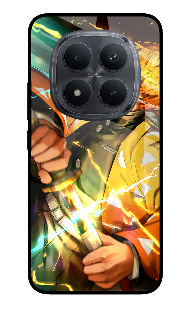 Demon Slayer Redmi Note 15 Pro+ 5G Glass Case Back Cover by Casekaro