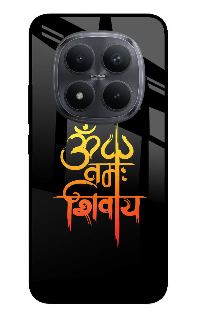 Om Namah Shivay Redmi Note 15 Pro+ 5G Glass Case Back Cover by Casekaro