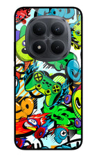 Game Doodle Redmi Note 15 Pro+ 5G Glass Case Back Cover by Casekaro