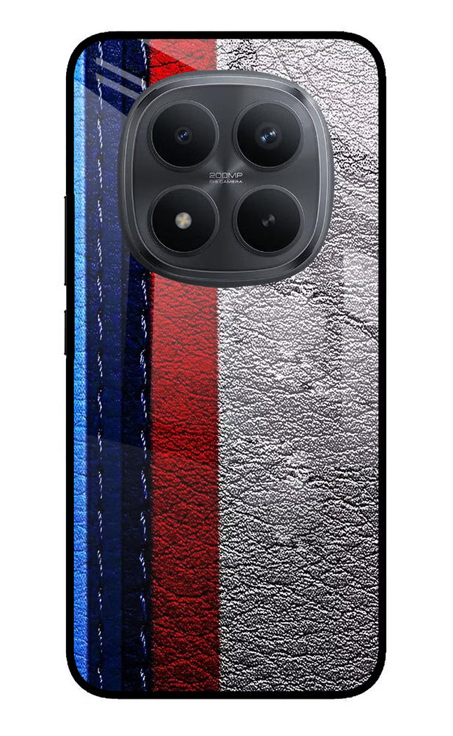 BMW Stripes Redmi Note 15 Pro+ 5G Glass Case Back Cover by Casekaro